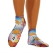 Low cut sublimated full color Socks, 200 needle | https://www.bestnamebadges.com