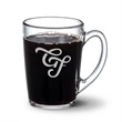 Dundas Clear Mug - 11oz - Deep Etch | https://www.bestnamebadges.com