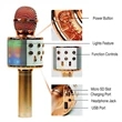 Wireless  Karaoke Microphone | https://www.bestnamebadges.com