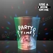 Disco Ball Light Projecting LED Cup | https://www.bestnamebadges.com