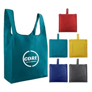 Foldable Reusable Shopping Bags with Pouch