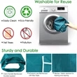 Foldable Reusable Shopping Bags with Pouch | https://www.bestnamebadges.com