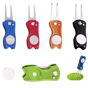 Metal Golf Divot Tool | https://www.bestnamebadges.com