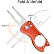 Metal Golf Divot Tool | https://www.bestnamebadges.com