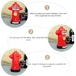 Fire Hydrant Coin Bank  | https://www.bestnamebadges.com