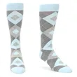 Stock ready Argyle premium dress Socks w/ Custom embroidered | https://www.bestnamebadges.com