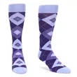 Stock ready Argyle premium dress Socks w/ Custom embroidered | https://www.bestnamebadges.com