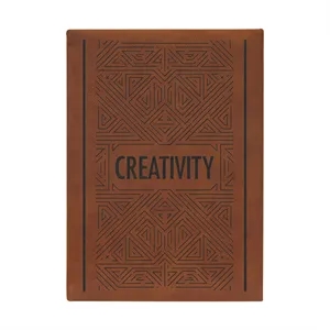 7" x 9 3/4" Rawhide Leatherette Sketch Book