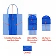 Reusable Foldable Grocery Bags For Shopping | https://www.bestnamebadges.com
