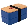 Wheat Straw Bento Box | https://www.bestnamebadges.com