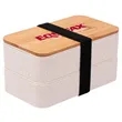 Wheat Straw Bento Box | https://www.bestnamebadges.com