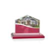 Domicile VividPrint™ Award - Red | https://www.bestnamebadges.com