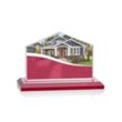 Domicile VividPrint™ Award - Red | https://www.bestnamebadges.com