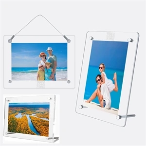Clear Acrylic Photo Frames | https://www.bestnamebadges.com