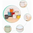 12Oz Enamelware Coffee Mug | https://www.bestnamebadges.com