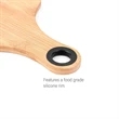 The Genoa 14-Inch Bamboo Cutting Board with Handle | https://www.bestnamebadges.com