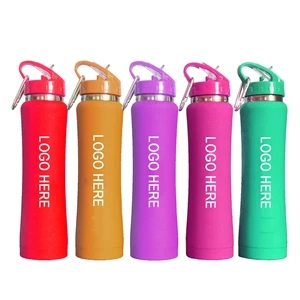 Insulated Water Bottle With Straw 25 Oz | https://www.bestnamebadges.com