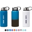 Stainless Steel Water Bottle With Basic Lid 32 Oz | https://www.bestnamebadges.com
