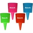 Beach Sand Cup Holder | https://www.bestnamebadges.com