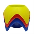 Plastic Beach Cup Holder | https://www.bestnamebadges.com