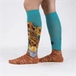 Over the calf 360 digital printed unisex socks w/custom logo | https://www.bestnamebadges.com