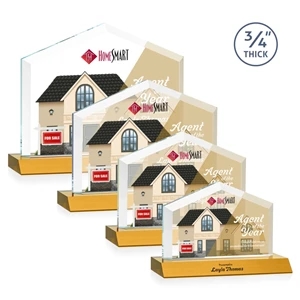 Micasa VividPrint™ Award - Amber | https://www.bestnamebadges.com