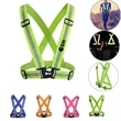 High Visibility Reflective Safety Adjustable Vest Belt | https://www.bestnamebadges.com
