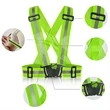 High Visibility Reflective Safety Adjustable Vest Belt | https://www.bestnamebadges.com