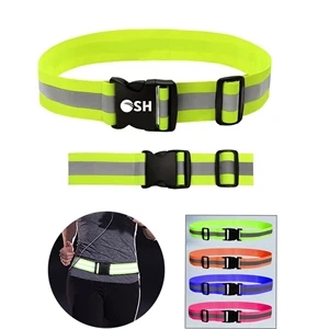 High Visibility Reflective Safety Waist Belt | https://www.bestnamebadges.com