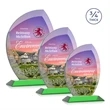 Wichita VividPrint™ Award - Green | https://www.bestnamebadges.com