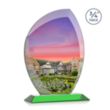 Wichita VividPrint™ Award - Green | https://www.bestnamebadges.com