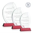 Wichita Award on Newhaven Base - Red | https://www.bestnamebadges.com