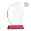 Wichita Award on Newhaven Base - Red | https://www.bestnamebadges.com