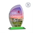 Wichita VividPrint™ Award - Green | https://www.bestnamebadges.com