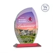 Wichita VividPrint™ Award - Red | https://www.bestnamebadges.com