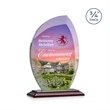 Wichita VividPrint™ Award - Rosewood | https://www.bestnamebadges.com