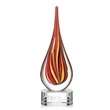 Barletta Award on Clear Base | https://www.bestnamebadges.com