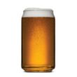 Beer Can Beer Glass - Imprinted | https://www.bestnamebadges.com