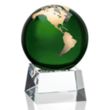 Blythwood Globe Award - Green | https://www.bestnamebadges.com