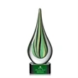 Aquilon Award - Green Base | https://www.bestnamebadges.com
