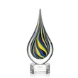 Calabria Award - Clear | https://www.bestnamebadges.com