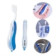 Foldable Travel Toothbrush | https://www.bestnamebadges.com