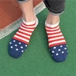 Low cut knit running socks w/ bottom cushion for comfortwear | https://www.bestnamebadges.com