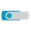 Custom Swivel USB Flash Drive | https://www.bestnamebadges.com