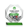 Kitchener VividPrint™ Award - Green | https://www.bestnamebadges.com
