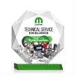 Kitchener VividPrint™ Award - Green | https://www.bestnamebadges.com