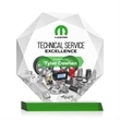 Kitchener VividPrint™ Award - Green | https://www.bestnamebadges.com