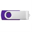Custom Swivel USB Flash Drive | https://www.bestnamebadges.com