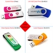 Custom Swivel USB Flash Drive | https://www.bestnamebadges.com