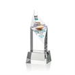 Vertex VividPrint™ Award on Base - Optical | https://www.bestnamebadges.com